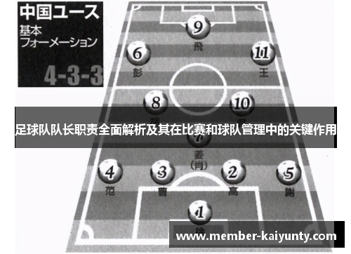 足球队队长职责全面解析及其在比赛和球队管理中的关键作用