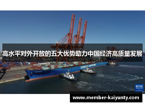 高水平对外开放的五大优势助力中国经济高质量发展